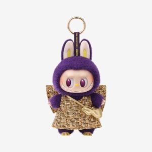 Labubu Ali della Fortuna viola peluche THE MONSTERS