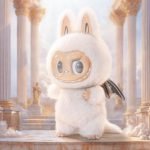 Labubu Angelo tra le Nuvole ZIMOMO vinyl face THE MONSTERS