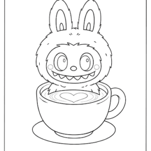 labubu disegno facile